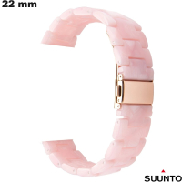 Gele Armband voor 22 mm Suunto Horloge - Eenvoudige Montage