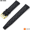 Bracciale in silicone 22mm nero Xiaomi di orologio # Spedizione gratuita