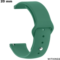 Günstiges grünes Gummiband für Withings Smartwatch
