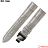 Verkauf Smartwatch-Armband 22mm Graues echtes Leder OnePlus