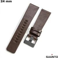 Armband Marron 24mm Echt leer Suunto - Gratis verzending vanaf 20€