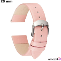 Armband Rose für Amazfit Smartwatch 20 mm Echtes Leder günstig