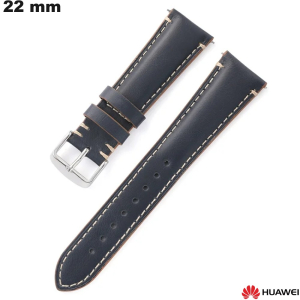 Armband Huawei Echtes Leder Smartwatch Blau von hoher Qualität