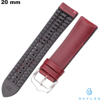 Armbanduhr Armband 20 mm Rot Haylou Silikon kaufen