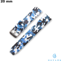 Armbanduhr 20mm Blau Silicone intelligente Uhr Haylou von hoher Qualität