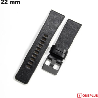 Armband Schwarz OnePlus Uhr Echtes Leder 22 mm günstig
