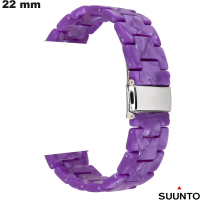 Armband Suunto Résine 22 mm horloge Paars \ Gratis Verzending