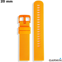 Armband Silikon 20 mm Smartwatch Garmin Orange günstig