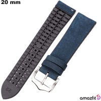 Armband Amazfit Uhr Blau 20mm Silikon - Versand Kostenlos