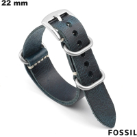 Armbanduhr 22 mm Fossil Echtes Leder Smartwatch kaufen