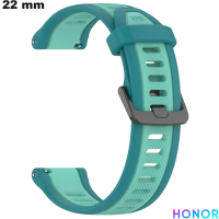 Bracelet Honor Caoutchouc smartwatch 22 mm Vert
