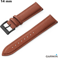 Armband Braun Echtes Leder Garmin | Versand in 24h