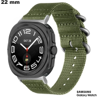 Acheter Bracelet 22mm Samsung Nylon Vert montre connectée