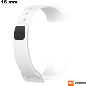 Armband Silikon 16mm Smartwatch Xiaomi Weiß günstig