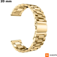 Armband Edelstahl 20mm Gold Xiaomi / Bester Preis