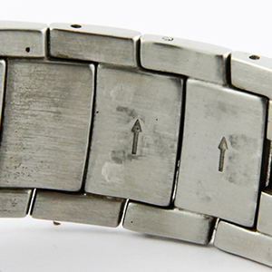 Bracelet de Montre Acier avec flèches